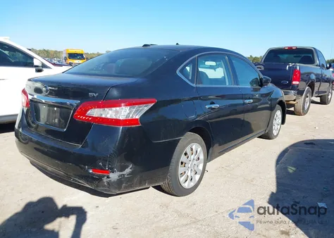 2015 Nissan Sentra Fe+ S/S/Sl/Sr/Sv z USA, uszkodzony, nr VIN 3N1AB7AP1FL634144